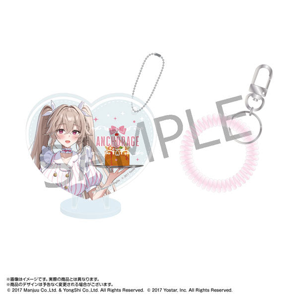 『アズールレーン』×パセラ ぴくりあアクキー&スタンド+コイルブレスレット アンカレッジ