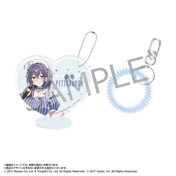 『アズールレーン』×パセラ ぴくりあアクキー&スタンド+コイルブレスレット ピッツバーグ