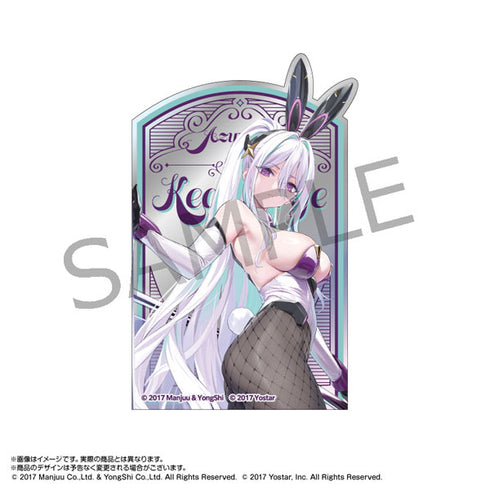 『アズールレーン』パブミラー風ステッカー キアサージ(バニーガール)