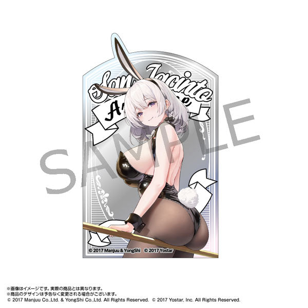 『アズールレーン』パブミラー風ステッカー サン・ジャシント(バニーガール)