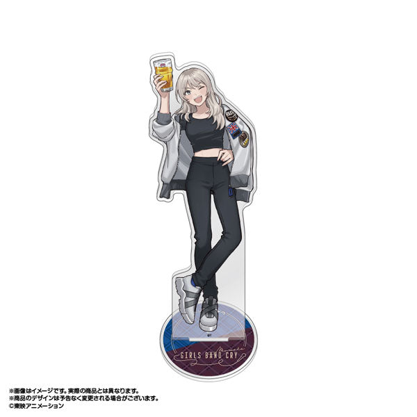 『ガールズバンドクライ』×HUB アクリルスタンド 河原木桃香