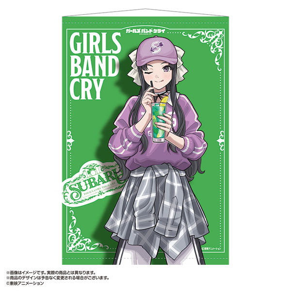 『ガールズバンドクライ』×HUB B2タペストリー 安和すばる