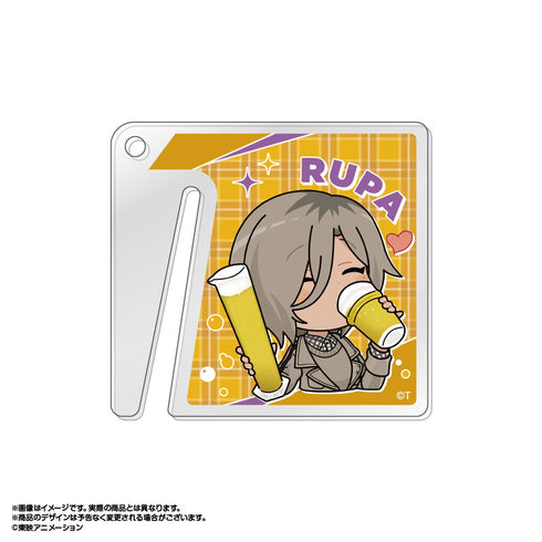 『ガールズバンドクライ』×HUB トレーディンググラスマーカーアクリルキーホルダー 9個入りBOX