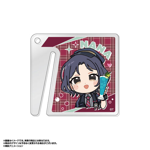 『ガールズバンドクライ』×HUB トレーディンググラスマーカーアクリルキーホルダー 9個入りBOX