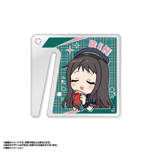 『ガールズバンドクライ』×HUB トレーディンググラスマーカーアクリルキーホルダー 9個入りBOX