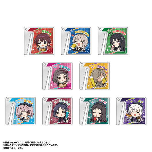 『ガールズバンドクライ』×HUB トレーディンググラスマーカーアクリルキーホルダー 9個入りBOX
