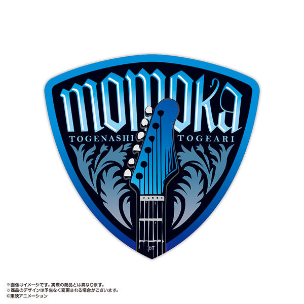 『ガールズバンドクライ』×HUB アンティークロゴステッカー 河原木桃香