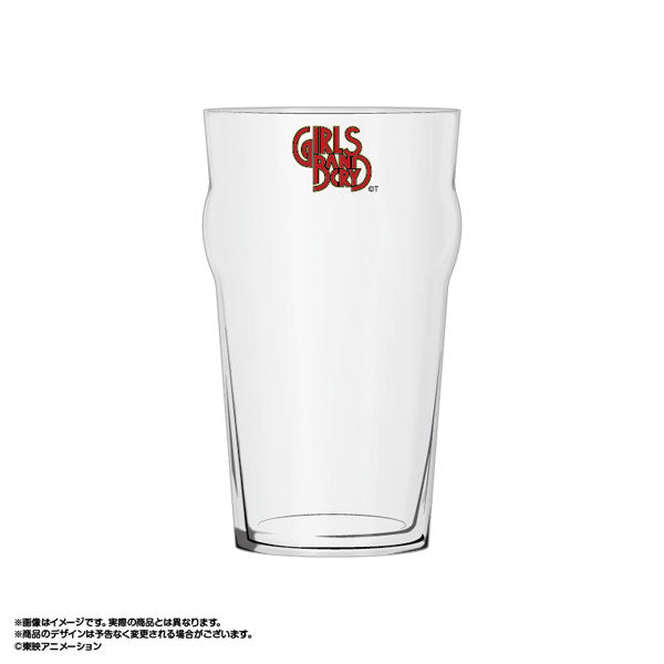 『ガールズバンドクライ』×HUB コラボロゴパイントグラス