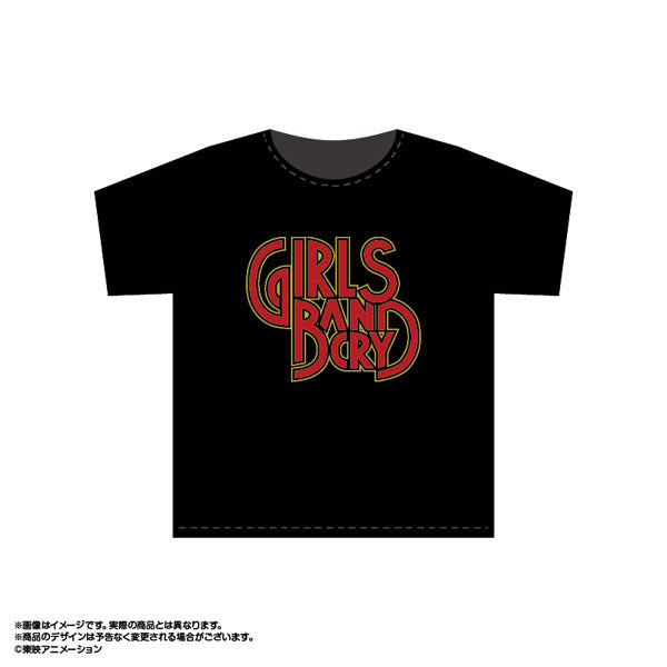 『ガールズバンドクライ』×HUB コラボロゴTシャツ