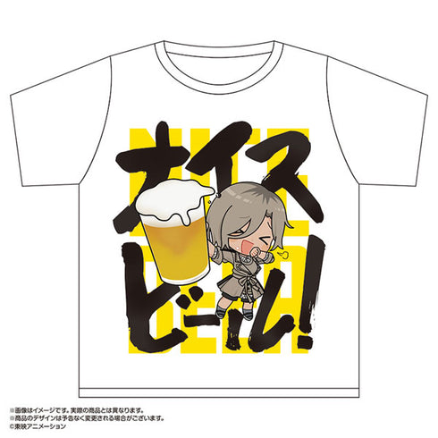『ガールズバンドクライ』×HUB ナイスビール! Tシャツ