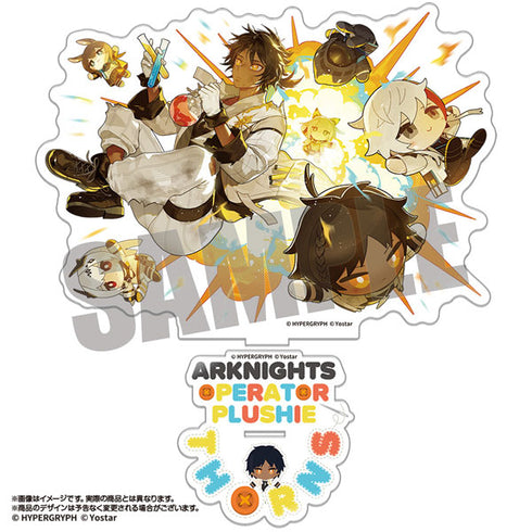 『アークナイツ』オペぬい 描き起こしBIG アクリルスタンド ソーンズ