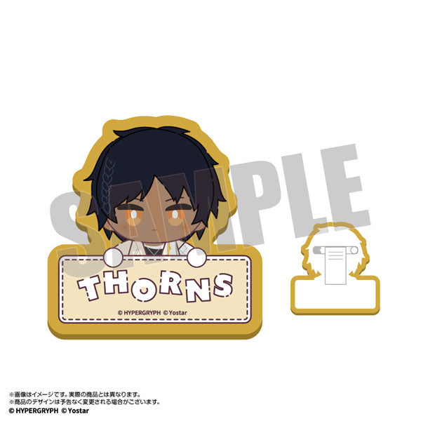 『アークナイツ』オペぬい おなまえバッジ ソーンズ