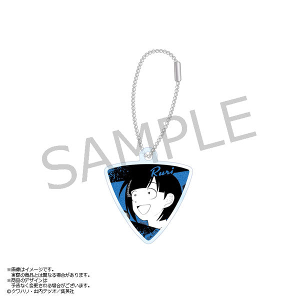 『ふつうの軽音部』ギターピック型メタリックアクキー 真島るり