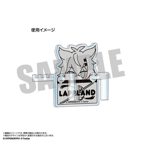 『アークナイツ』らばぴーく! ひっかけアクリル ラップランド