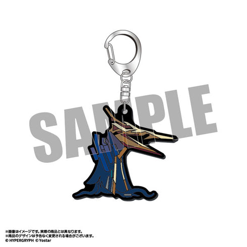 『アークナイツ』マスコットラバーキーホルダー 深溟のプレデター