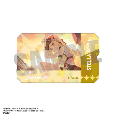 《Stella Sora》蓝天护照风格贴纸 塞娜