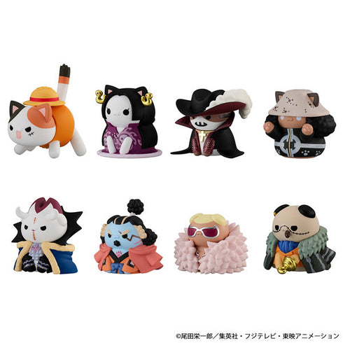 『ワンピース ONE PIECE』MEGA CAT PROJECT ニャンピースニャーン! ルフィと王下七武海 8個入りBOX
