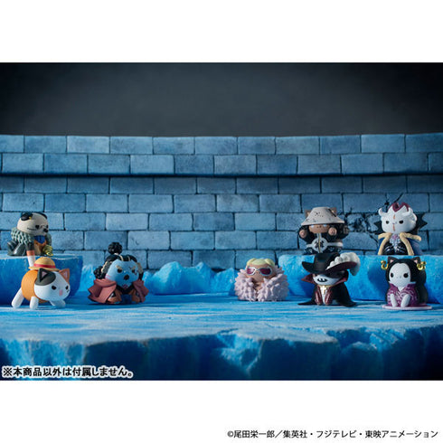 『ワンピース ONE PIECE』MEGA CAT PROJECT ニャンピースニャーン! ルフィと王下七武海 8個入りBOX