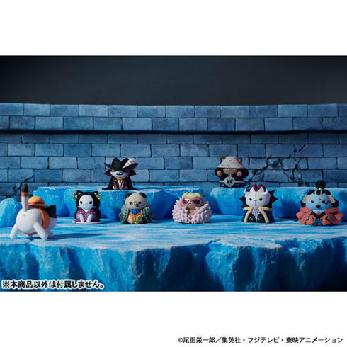 『ワンピース ONE PIECE』MEGA CAT PROJECT ニャンピースニャーン! ルフィと王下七武海 8個入りBOX