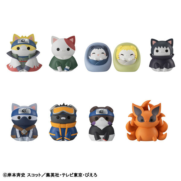 『NARUTO -ナルト- 疾風伝』MEGA CAT PROJECT ニャルト!少しむかしむかしの 木ノ葉隠れの里だってばよ! 8個入りBOX
