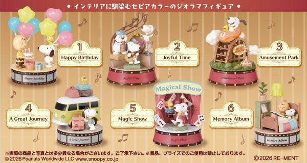 『スヌーピー』snoopy Sepiament Collection -Hapiness Moment- 6個入りBOX