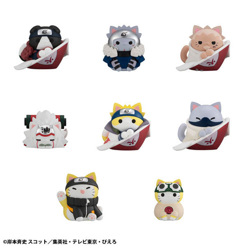 "NARUTO Shippuden" MEGA CAT PROJECT Nyart! Master and Disciple: Bonds Edition 8-Piece Box Set