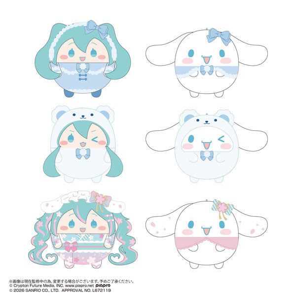 『初音ミク×シナモロール』ふわコロりん4 6個入りBOX