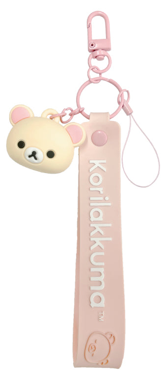 『リラックマ』3Dマスコット付きハンドストラップ コリラックマ