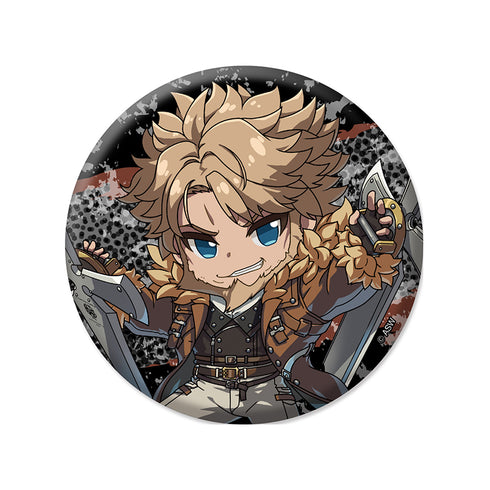 『GUILTY GEAR™ -STRIVE-』ぺたん娘缶バッジ レオ=ホワイトファング
