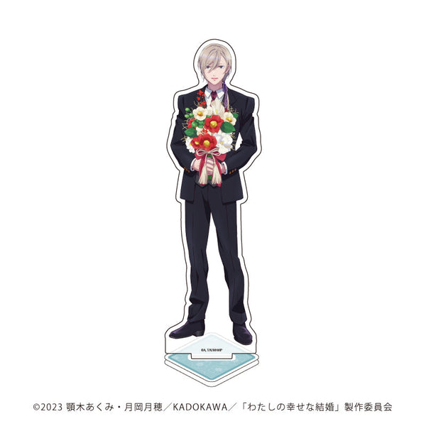 『わたしの幸せな結婚』ホログラムアクリルスタンド02/久堂 清霞 椿ver.(描き下ろしイラスト)