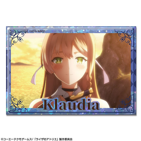 『ライザのアトリエ』ホログラム缶バッジ デザイン15(クラウディア・バレンツ/A)【202405再販】