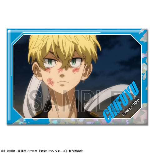 『東京リベンジャーズ』ホログラム缶バッジ Ver.4 デザイン08(松野千冬/B)【202406再販】