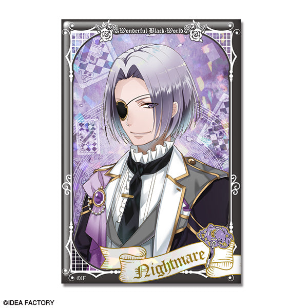 『スペードの国のアリス ~Wonderful Black World~』ホログラム缶バッジ デザイン04(ナイトメア=ゴットシャルク)【202404再販】