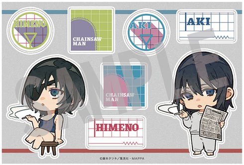 『チェンソーマン』ステッカー 早川アキ&姫野 Holiday ver.