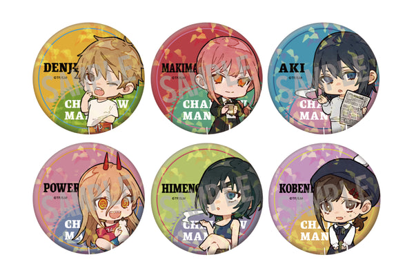 『チェンソーマン』トレーディングホログラム缶バッジ Holiday ver.(全6種)BOX