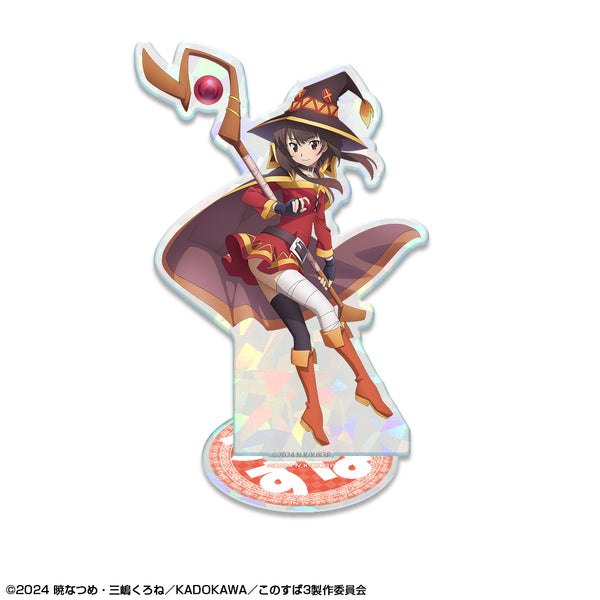 『この素晴らしい世界に祝福を!3』ホログラムアクリルスタンド デザイン03(めぐみん)