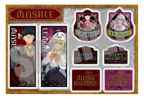 『マッシュル-MASHLE-』 ステッカー マッシュ&レモン Halloween ver.