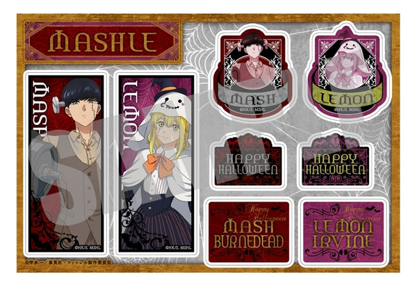 『マッシュル-MASHLE-』 ステッカー マッシュ&レモン Halloween ver.