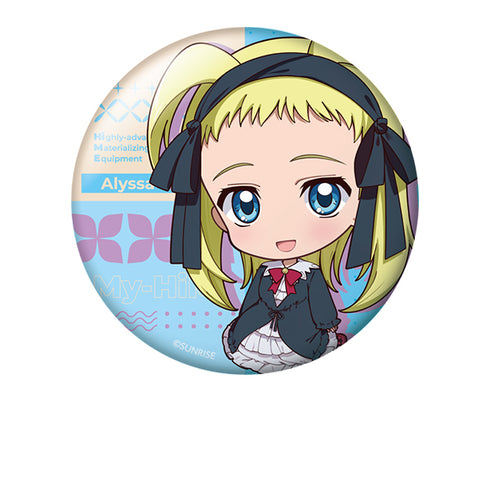 『舞-HiME』ぺたん娘缶バッジ アリッサ・シアーズ