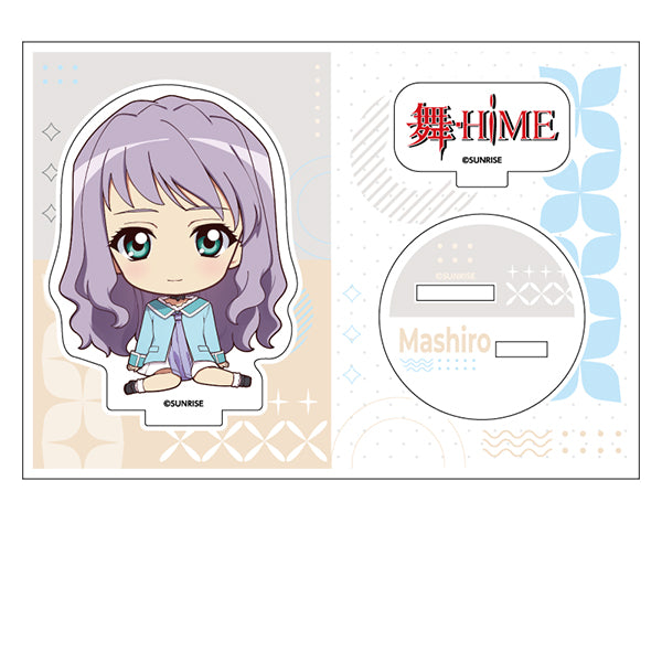 『舞-HiME』ぺたん娘アクリルキーホルダー 風花真白