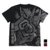 『真ゲッターロボ』原作版 ゲッターエンペラー オールプリントTシャツ / BLACK【202406再販】