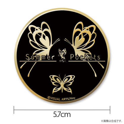 『Summer Pockets』Summer Pockets メタルバッジ【202406再販】
