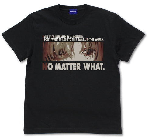 『劇場版 ソードアート・オンライン -プログレッシブ- 星なき夜のアリア』アスナの決意 Tシャツ/BLACK【202404再販】