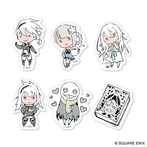 『NieR Replicant ver.1.22474487139...』ステッカーセット ミニキャラ