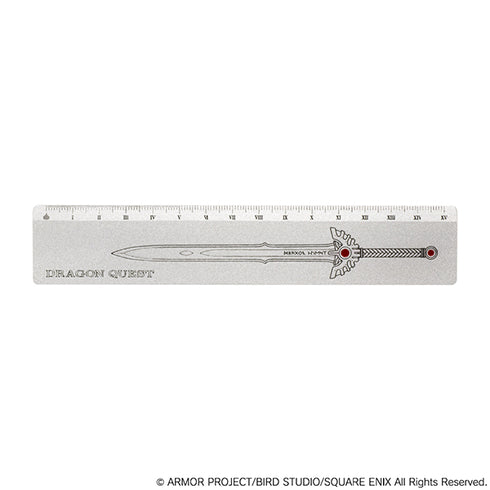 『ドラゴンクエスト』 メタル定規<15センチ> ロトの剣【202411再販】