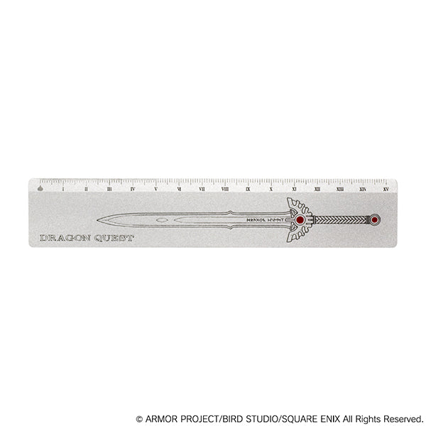 『ドラゴンクエスト』 メタル定規<15センチ> ロトの剣