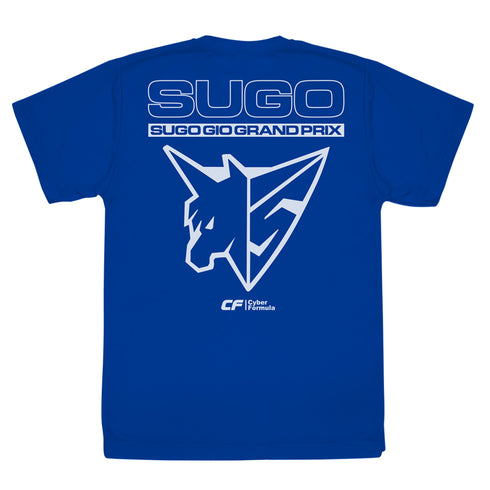 『新世紀GPXサイバーフォーミュラSIN』スゴウGIOグランプリ ドライTシャツ BLUE