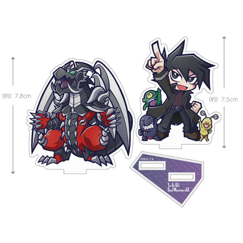 『遊☆戯☆王デュエルモンスターズGX』万丈目準&オジャマトリオ&アームド・ドラゴンLV10 アクリルスタンド