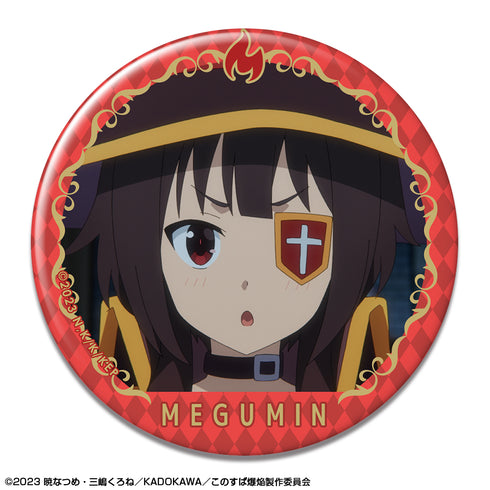『この素晴らしい世界に爆焔を!』缶バッジ デザイン04(めぐみん/D)