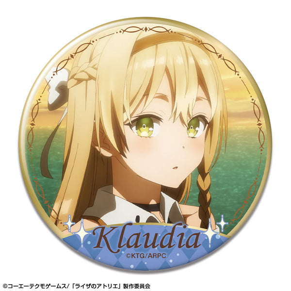 『ライザのアトリエ』缶バッジ デザイン17(クラウディア・バレンツ/B)【202405再販】